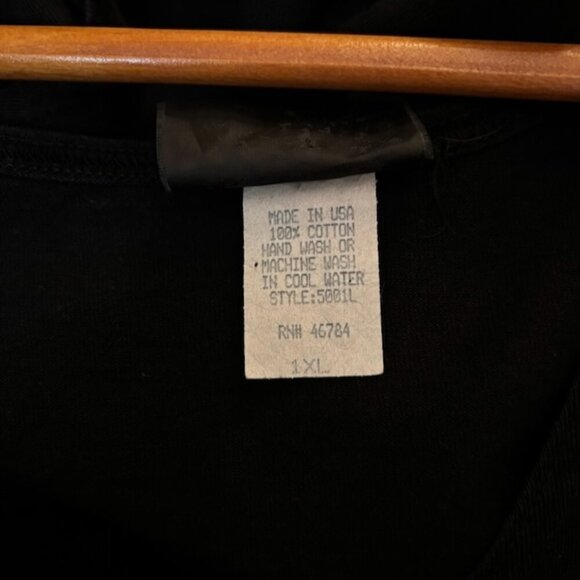 VTG Mariko Designer Collection Womens Dress Size 1XL Dark Floral Lagenlook Boho - Picture 8 of 8